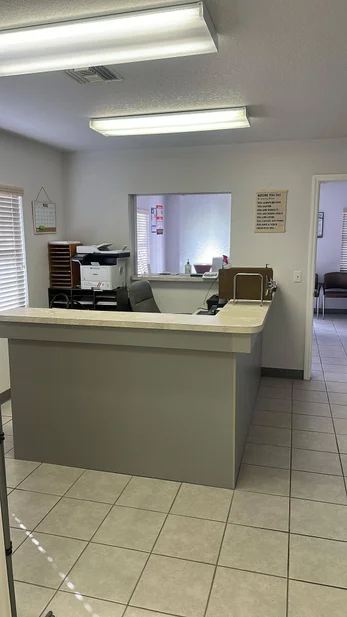 Supreme CHS front desk and reception area